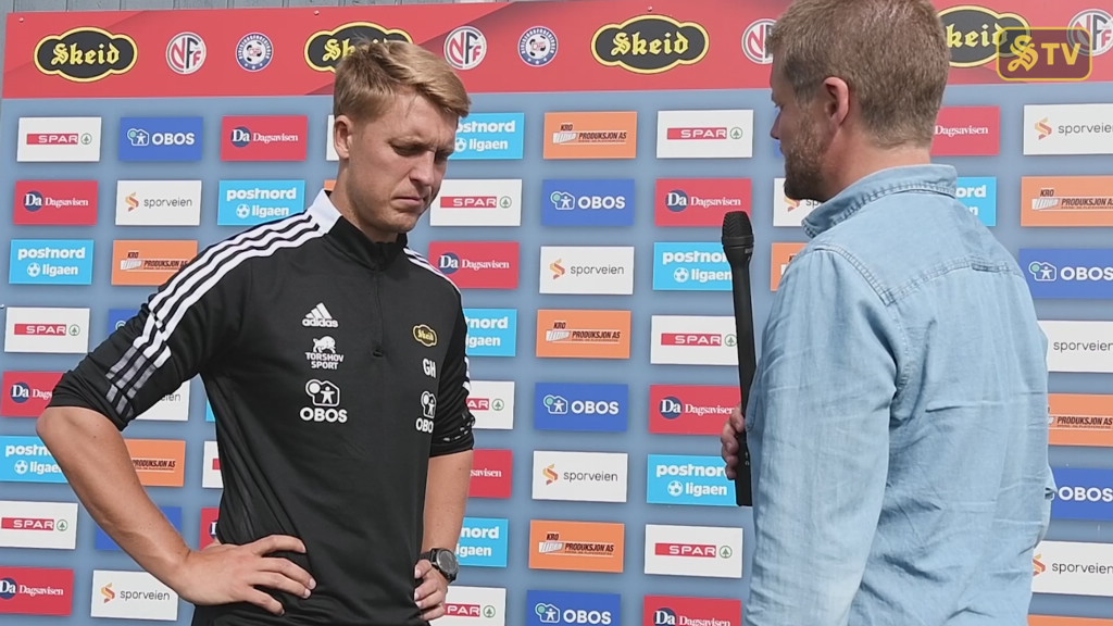 Intervju med Gard Holme etter Skeid - Egersund 14.08.2021.mp4